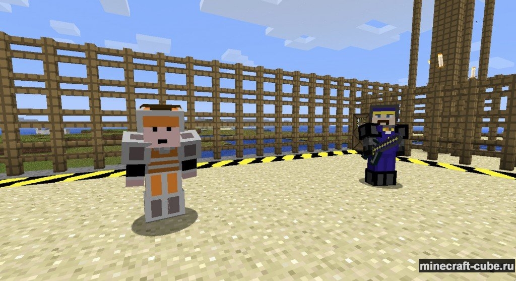 Скачайте JailCraft для Minecraft 1.5, чтобы поиграть в тюремных локациях